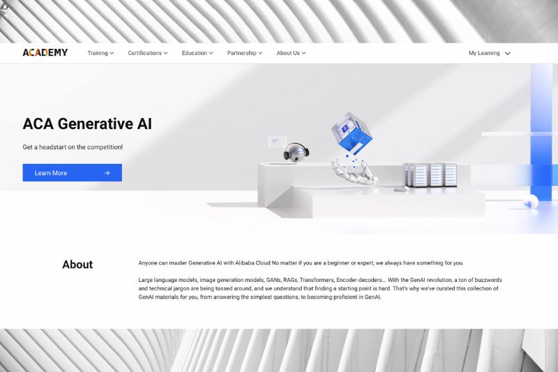 Alibaba Cloud Launches Generative AI Course to Upskill Global Digital Talent