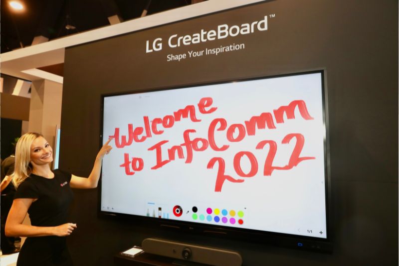 LG Creates Real-World Environments To Highlight  New Technologies At InfoComm 2022